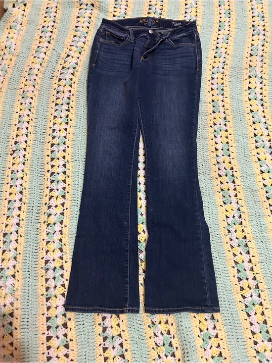 Arizona Jean Company Denim - Arizona Jean Company Dark Blue Wide Leg Jeans
